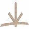 Ekena Millwork Alberta Smooth Timber Gable Bracket, Douglas Fir, 96"W x 56"H x 1 1/2"D x 5 1/2"F, 14/12 Pitch GBW096X56X0206ALB00SDF - alternate 5